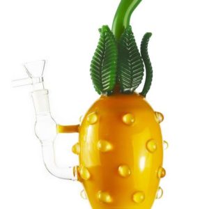 Pineapple Glass Water Tobacco Pipe
