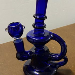 5'' Heady Stemless Recycler Glass Water Tobacco Pipe