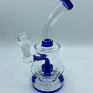 8.5" Glass Water Tobacco Pipe Wide Base