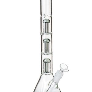 Triple Perc Water Tobacco Pipe