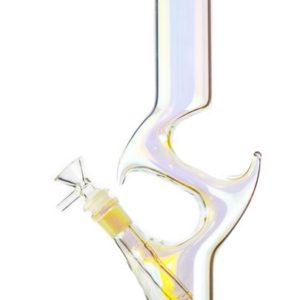Zig Zag Water Tobacco Pipe