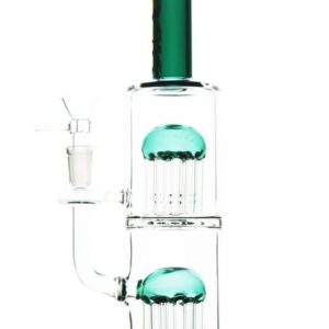 10" Double Perc Straight Tube
