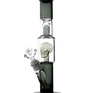 11" Straight Tube Skull Percolator