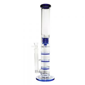 17" Three Honeycomb Perc w/ Ice Catcher