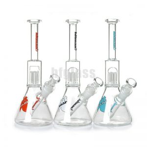 8 Tree Arm Percolator Water Pipe 10" Heavy Glass Bong Hookah Water Pipe