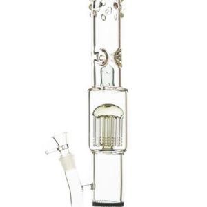 18" Straight Tube with Honeycomb Perc