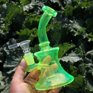6" Small Glass Bongs Recycler