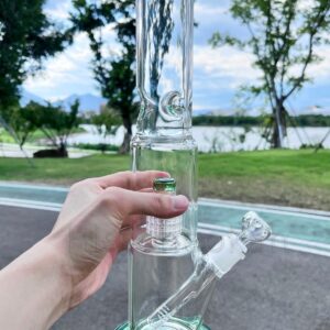 15'' Heavy Glass Bong Percolate