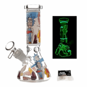 8in Rick Glass Bong