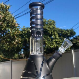 9'' Glass Water Tobacco Pipe